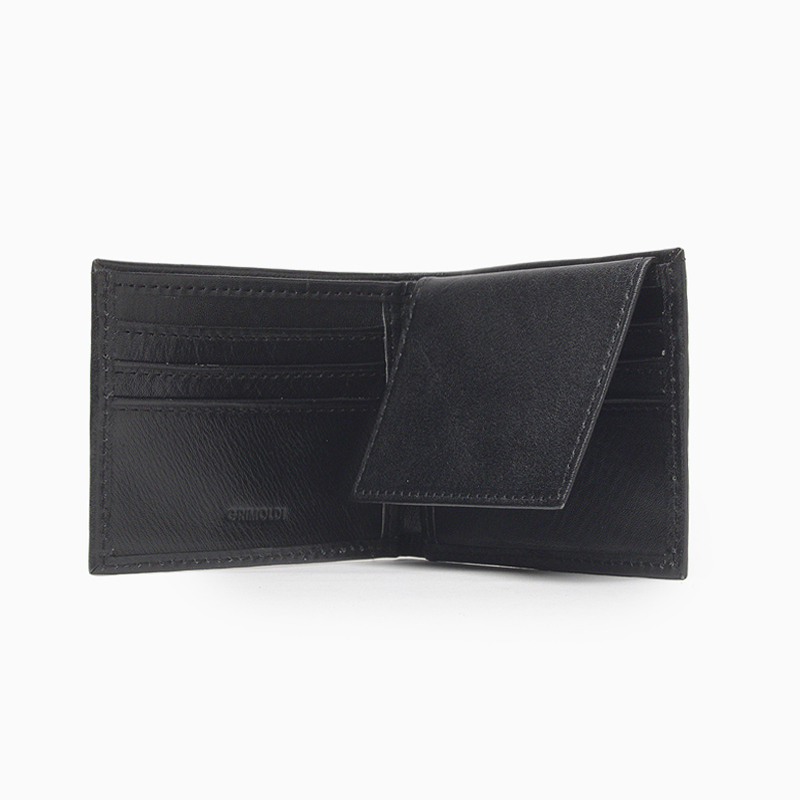 Grimoldi-Billetera visor cuero SN