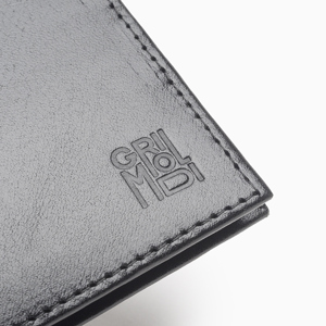 Grimoldi-Billetera visor cuero FN