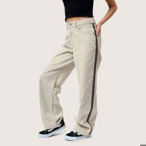 Vans-Pantalones-Sirelle Side Stripe Puddle Pants AN