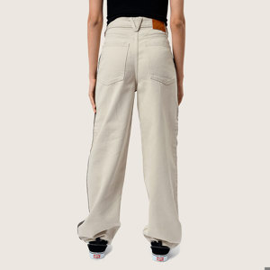 Vans-Pantalones-Sirelle Side Stripe Puddle Pants SN