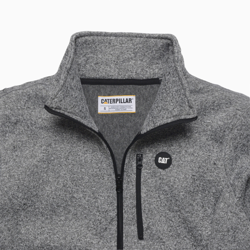 Caterpillar-Campera-W SWEATER FLEECE FULL ZIP JACKET FN