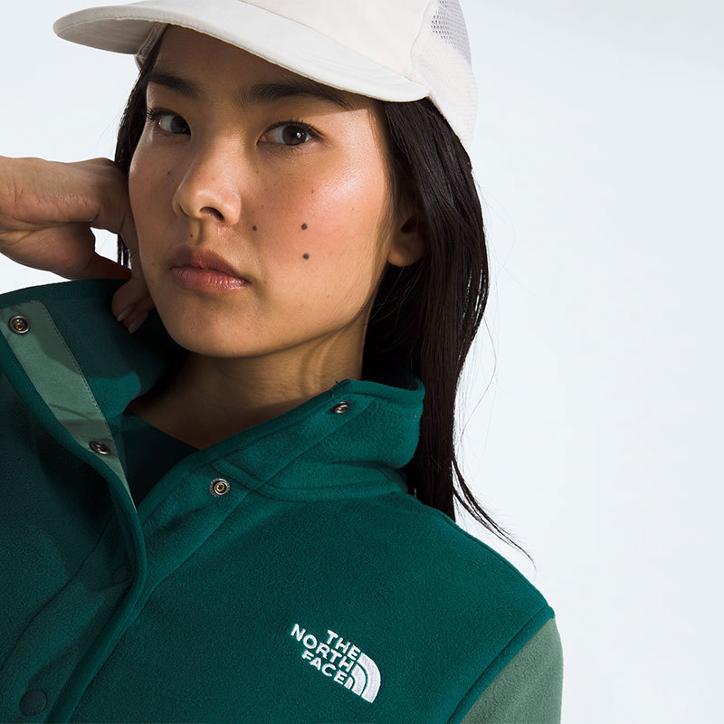 The North Face-Polar-W GLACIER FLEECE 1/2 SNAP AN