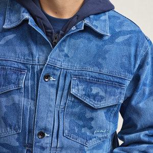 Vans-Campera-Camo Denim Trucker Jacket AN