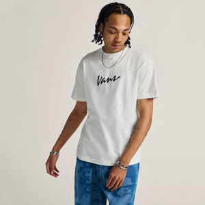 Vans-Remera-Classic Script SS PD