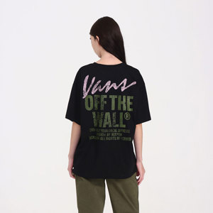 Vans-Remera-Lady Wall Outsized SS PD