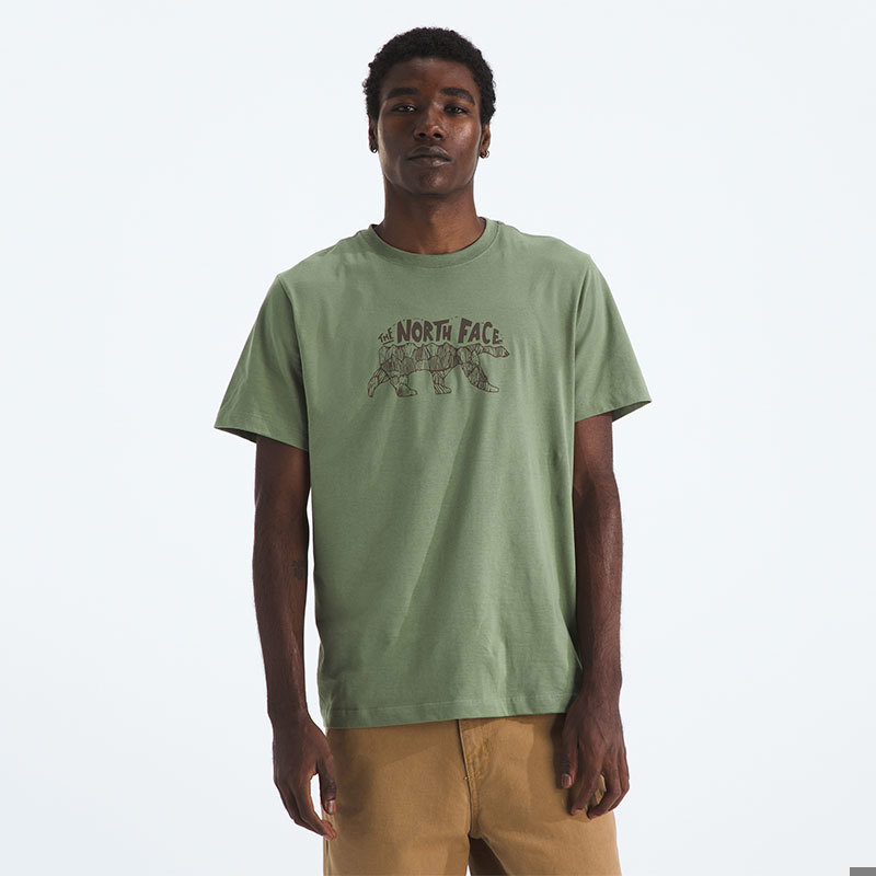 The North Face-Remera-M EVOLUTION TNF BEAR SHORT SLEEVE TEE- GRAPHIC PD