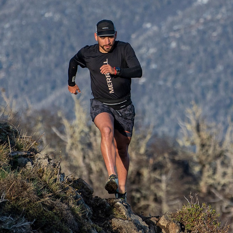 Franco Paredes Reyes con Merrell Agility Peak 5M