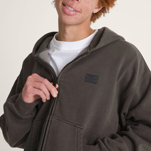 Vans-Buzos-LX Full Zip Hoodie AN