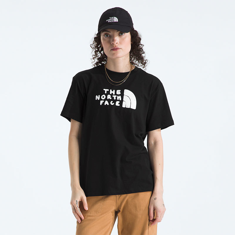 The North Face-Remera-W EVOLUTION SKETCH LOGO HALF DOME SHORT SLEEVE TEE FN