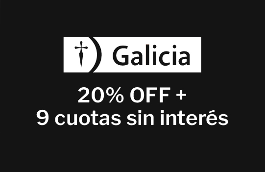 Galicia 20% + 9 cuotas