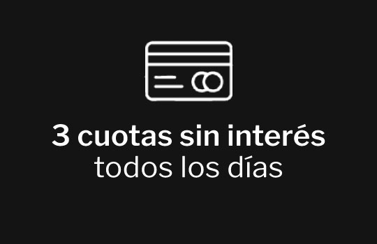 6 cuotas sin interés desde $200.000