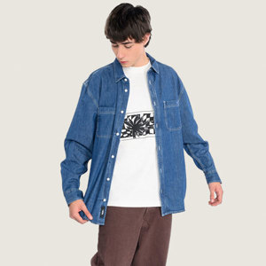 Vans-Camisa-LX Chambray LS Woven PD