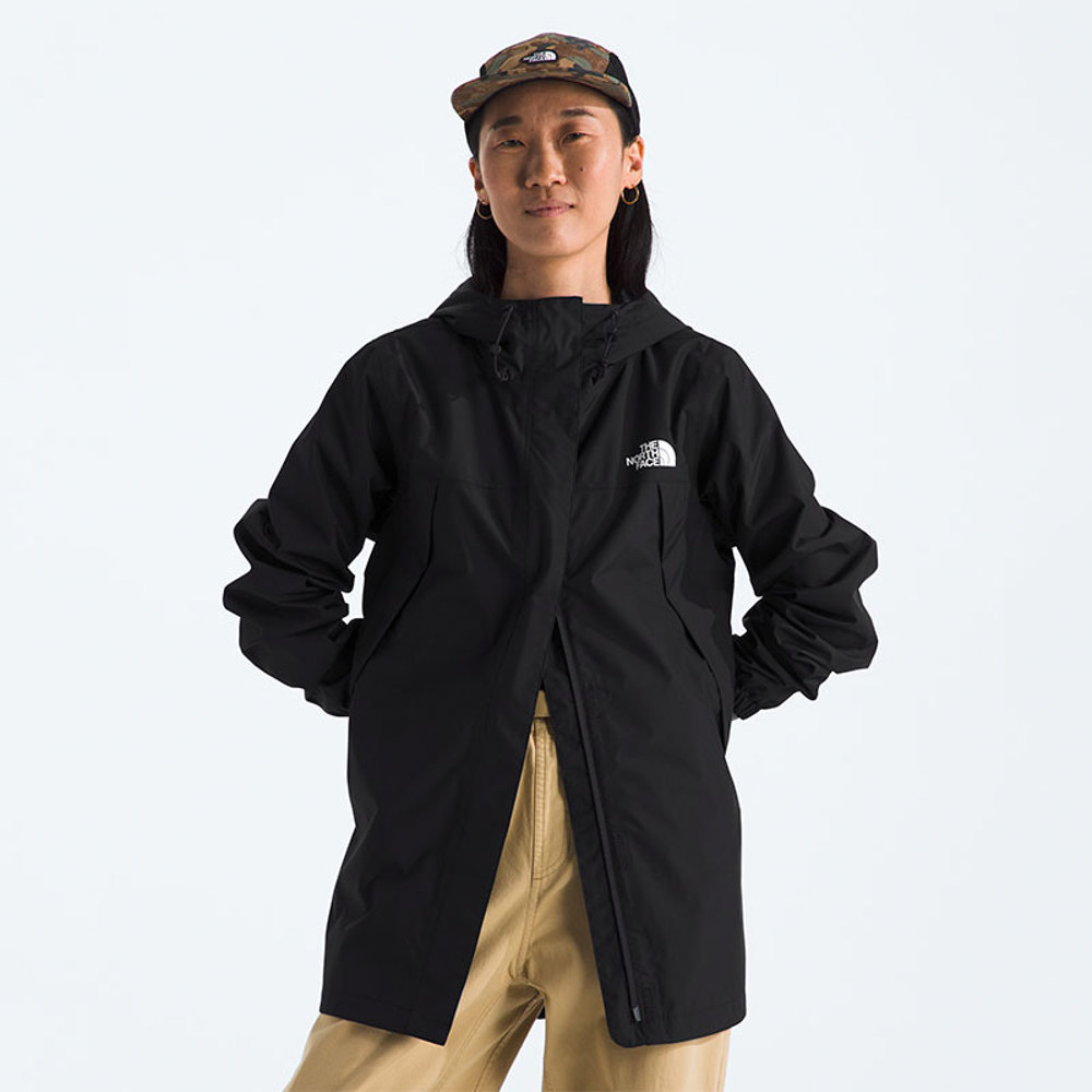 Campera The North Face Negro W ANTORA RAIN PARKA