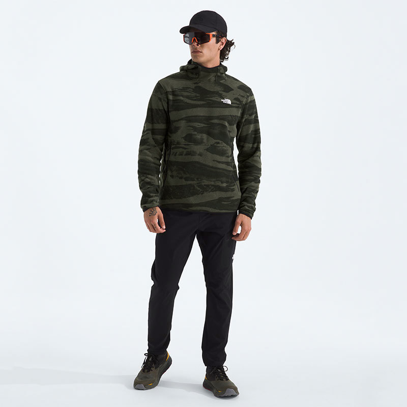 The North Face-Polar-M GLACIER FLEECE PULLOVER HOODIE SN