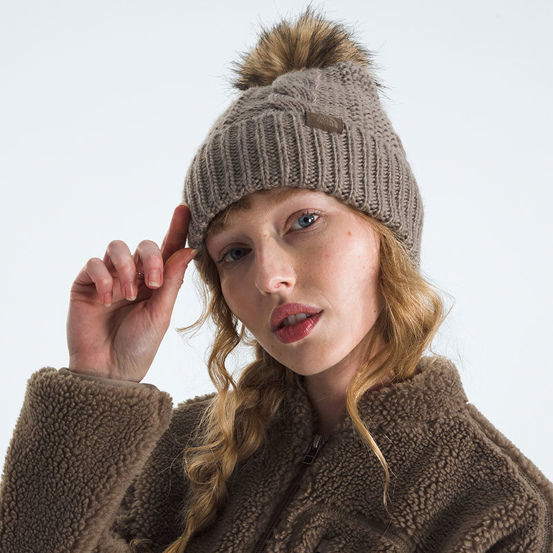 The North Face-Gorros-W OH MEGA FUR POM BEANIE PD
