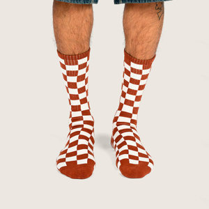 Vans-Medias-Checkerboard Crew AN