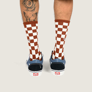 Vans-Medias-Checkerboard Crew FN