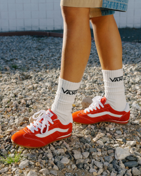 Vans Super LowPro negro de perfil bajo