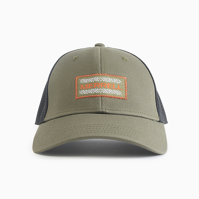 Merrell-Gorros-Coaticook 6 Panel Trucker Cap PD