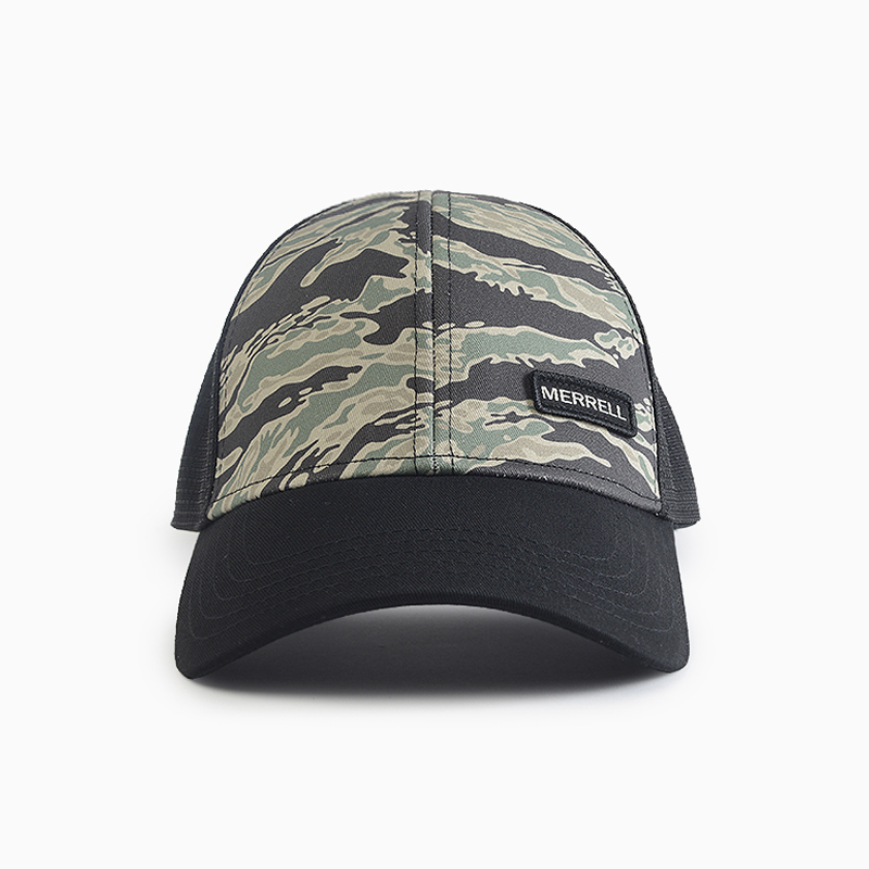 Merrell-Gorros-Coaticook 6 Panel Trucker Camo Cap PD