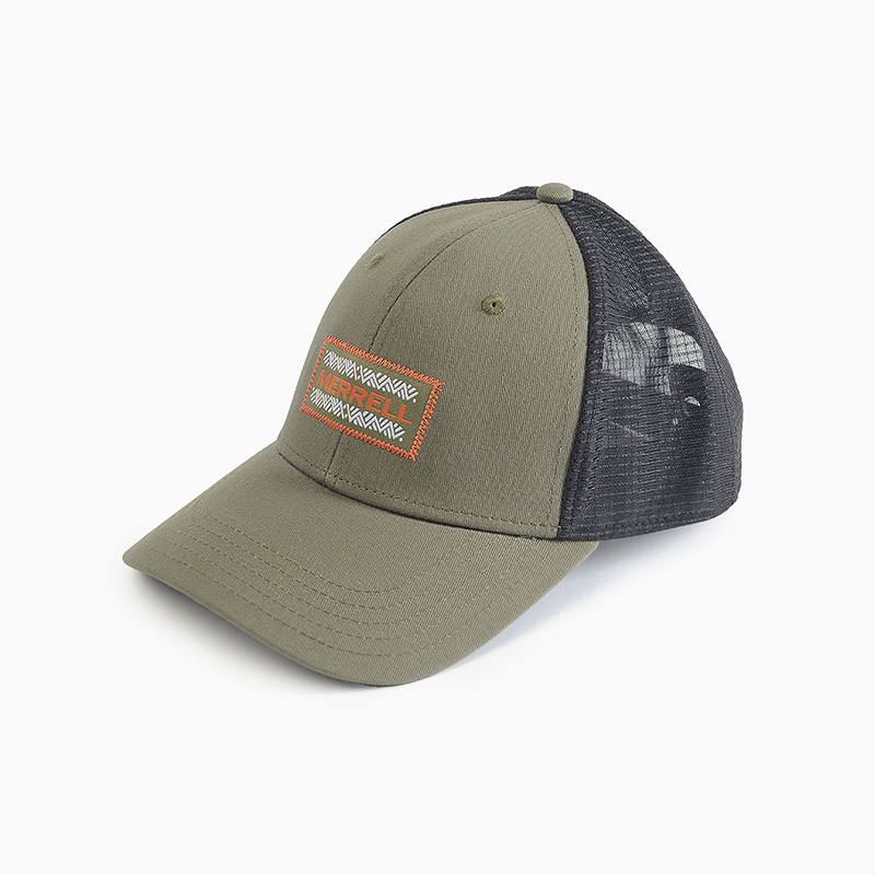 Merrell-Gorros-Coaticook 6 Panel Trucker Cap AN