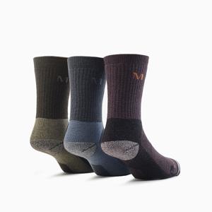 Merrell-Medias-Berk Technical Crew Tripack Socks AN