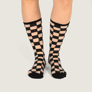 Vans-Medias-Hazy Sheer Crew AN