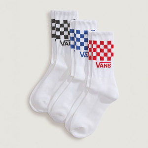 Vans-Medias-Classic Check Crew FN