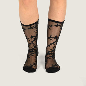 Vans-Medias-Hazy Sheer Crew AN