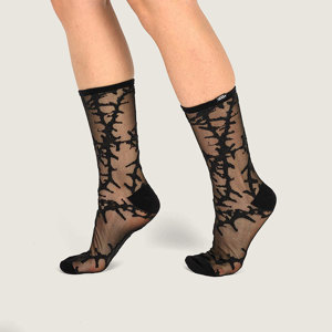 Vans-Medias-Hazy Sheer Crew SN
