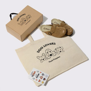 Hush Puppies-Zuecos-Boris Big Logo AN