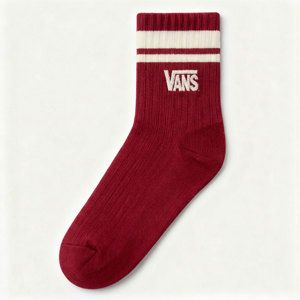 Vans-Medias-Stretch Logo Low Crew SN