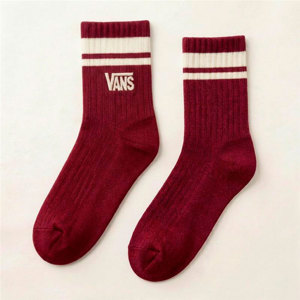 Vans-Medias-Stretch Logo Low Crew FN