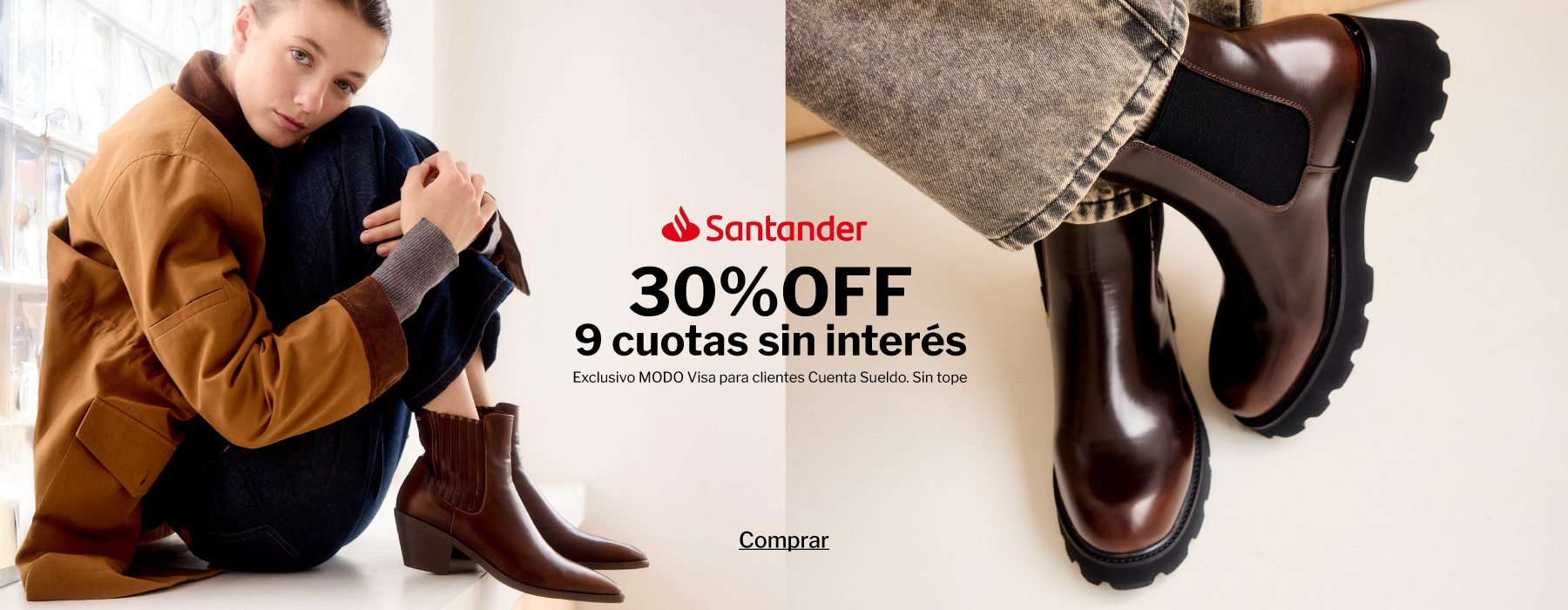 Botas Santander