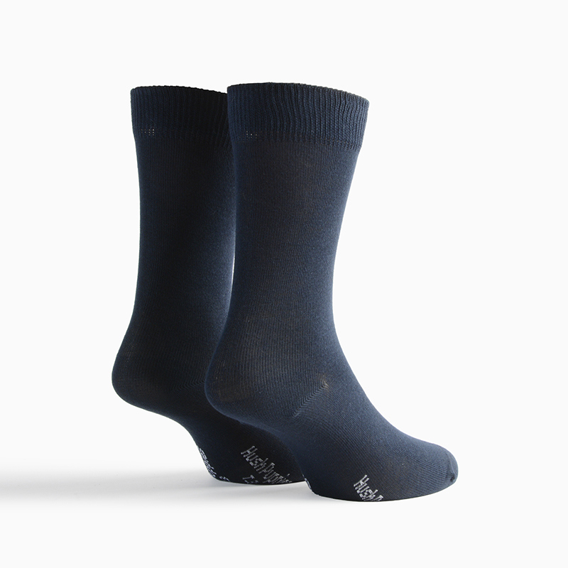 Hush Puppies-Medias-Soquete Liso media cana SN