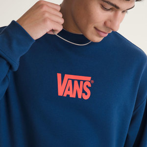 Vans-Buzos-Stretch Logo Crew AN