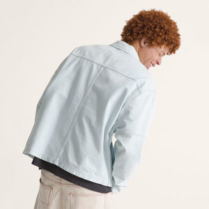 Vans-Campera-Umber Denim Stripe Jacket SN