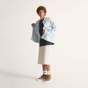 Vans-Campera-Umber Denim Stripe Jacket FN