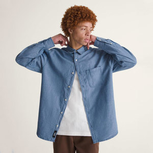Vans-Camisa-Lawson Solid Oxford LS Shirt PD