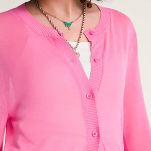 Vans-Sweaters-Dolly Sheer Cardigan AN