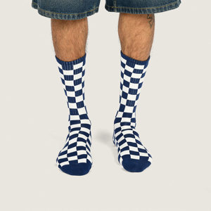 Vans-Medias-Checkerboard Crew AN