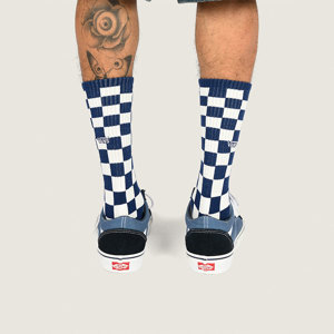 Vans-Medias-Checkerboard Crew FN