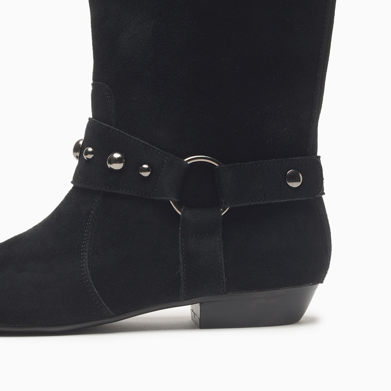 a pie-Botas-Calcis FN