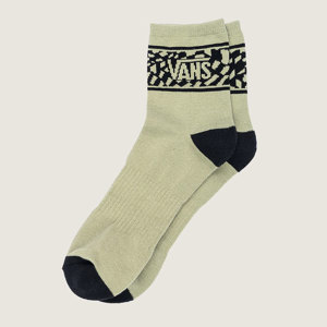 Vans-Medias-Warp Check Half Crew PD