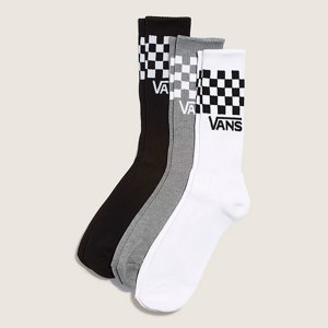Vans-Medias-Classic Check Crew FN