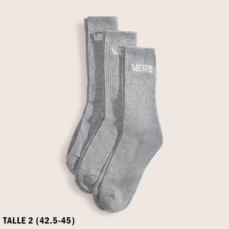 Vans-Medias-Classic Crew Tripack PD