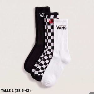 Vans-Medias-Classic Crew Tripack PD