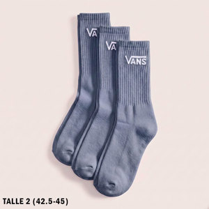 Vans-Medias-Classic Crew Tripack PD