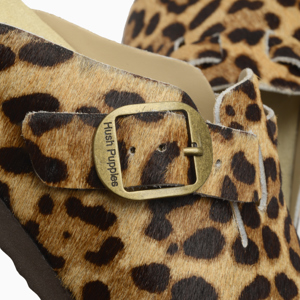 Hush Puppies-Zuecos-Bora Leopardo FN