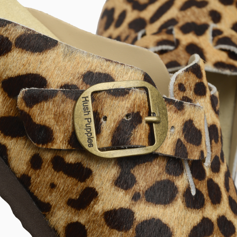 Hush Puppies-Zuecos-Bora Leopardo FN